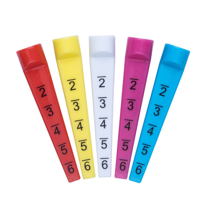 Flat Wedge Plastic Golf Tees - 70mm (5 pack)