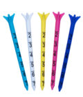 5-Prong Plastic Golf Tees - 80mm (5 pack)