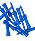 Dark Blue Plastic Step Golf Tees – 68mm (10 pack)