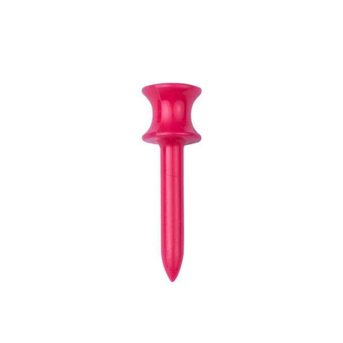 Red Plastic Step Golf Tees – 41mm (10 pack)